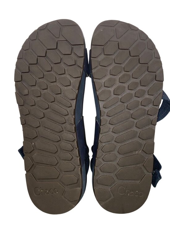 Chaco Mens Lowdown Sandals Adjustable Straps Navy Blue Size 10 Durable Outdoor main image 7